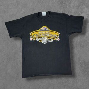 Vintage Baltimore Ravens NFL T-Shirt Super Bowl Champions 2000 Y2K Large